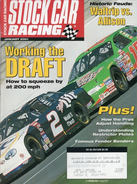 STOCK CAR RACING MAGAZINE January 2001 - - Waltrip vs Allison, Lee ...