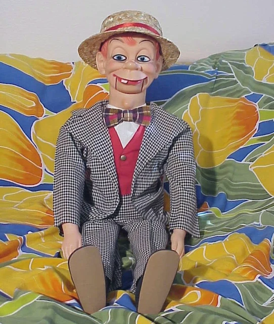 EDGAR BERGEN MORTIMER SNERD 30" Ventriloquist Dummy Doll REAL Juro