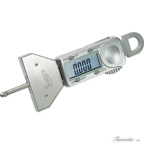 IGAGING DIGITAL SNAP Depth Gauge 0.0005" InchMetricFraction Tire