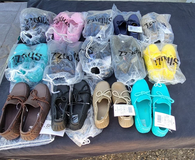 Lot Revendeur De 16 Paires De Chaussures De Plage Shoozz Pointure 30/31