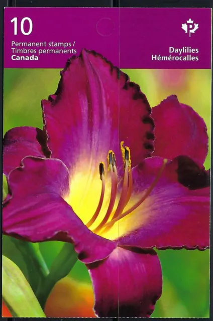 Canada - Mint Booklet - Vfnh - Unitrade - Bk484 (2529-2530) - Daylilies- 2012
