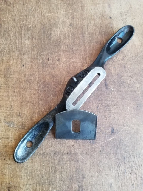Vintage Stanley No 51 Spoke Shave Flat Bottom **Spares or repair** 6