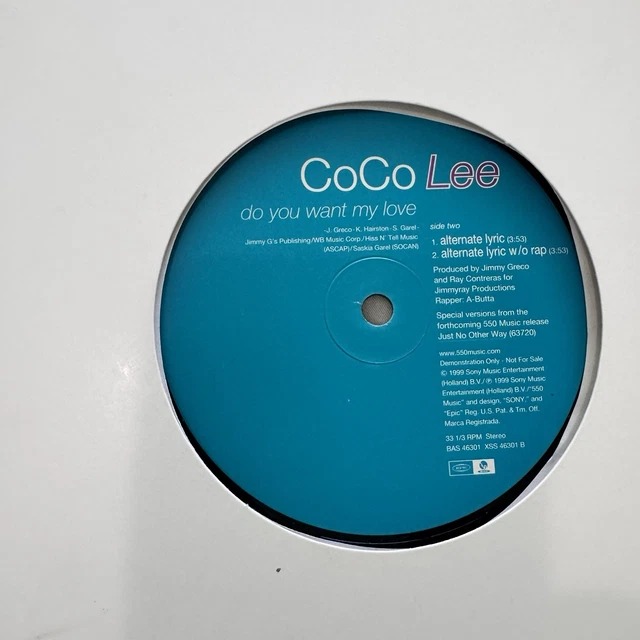 COCO LEE DO You Want My Love 12 Inch Record $159.50 - PicClick