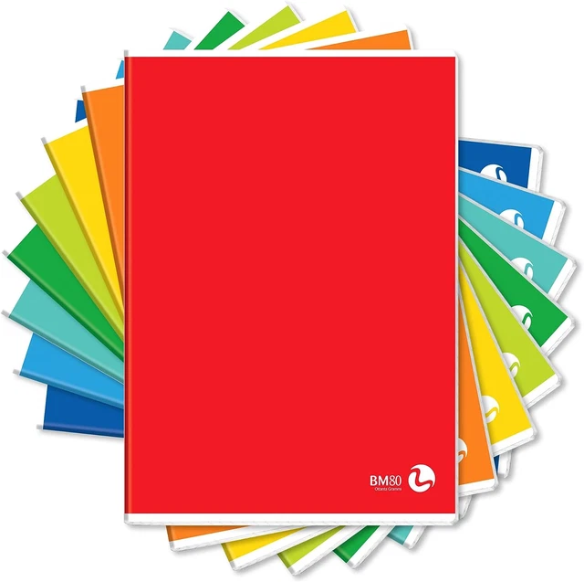 Bm - Bemore – Color Basic 0110603 – Quaderno Formato A4 (21Cm X 29,7Cm) – Rigatu