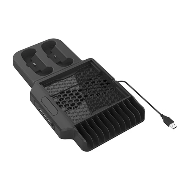 Cooling Stand for Xbox Series S Console Game Controller Charger Vertical Stand F
