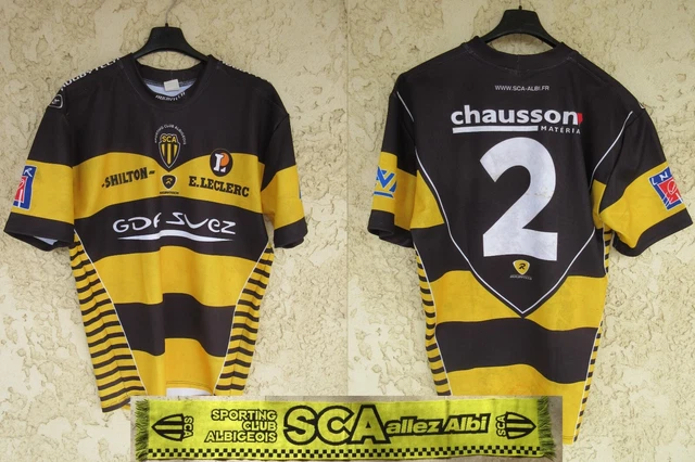 Maillot De Rugby Agen SUA - Saison 1998/1999 - Taille M (6/XL) - Occasion Collector Adidas