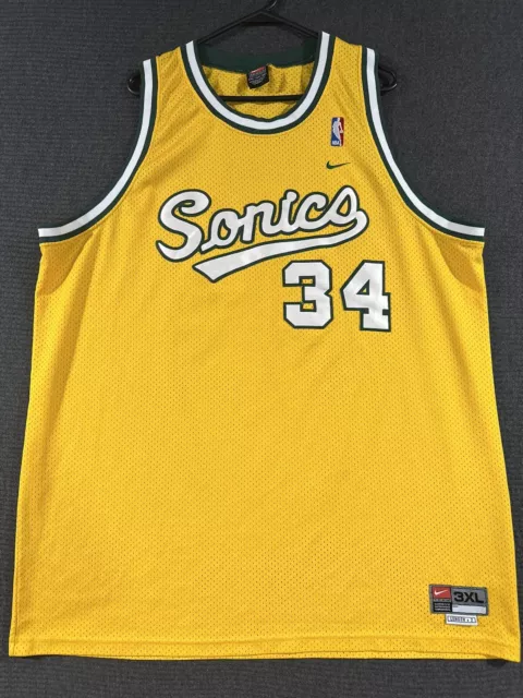 Mitchell & Ness NBA Swingman Jersey Seattle Supersonics 2006-07 Ray Allen #34 White - WHITE