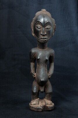 Luba, Female Court Figure, D.R. Congo, Central African Tribal Arts