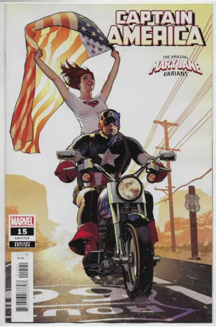 Captain America #15 Hughes Mary Jane Variant