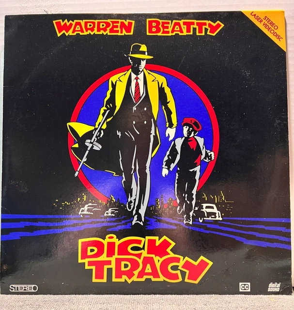 A60 Dick Tracy: 1990 Touchstone Home Video, Laser Video Disc Movie A60 Dick Tracy: 1990 Touchstone Home Video, Laser Video Disc Movie