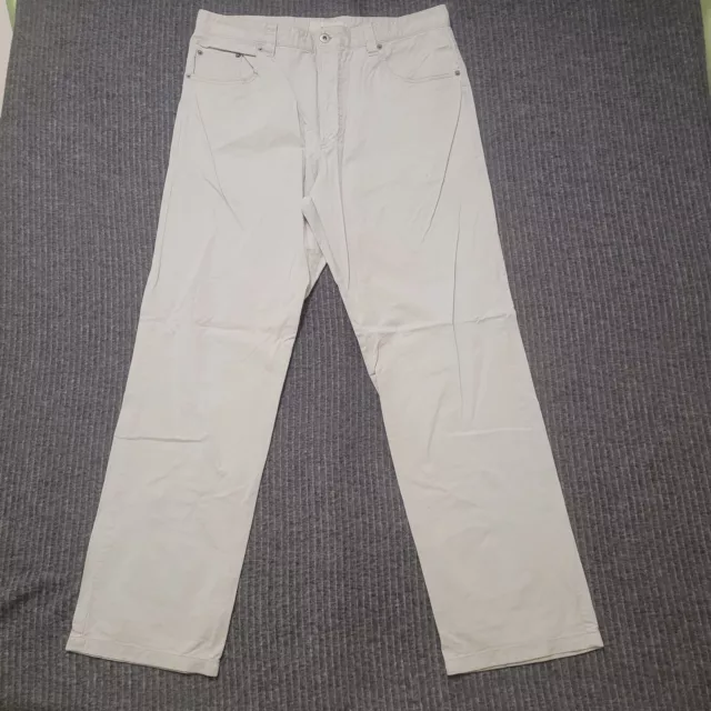 Rosner Dave Herren Chino Hose  Casual Pants Comfort Fit Gr W36 L32 Weiß Baumwoll