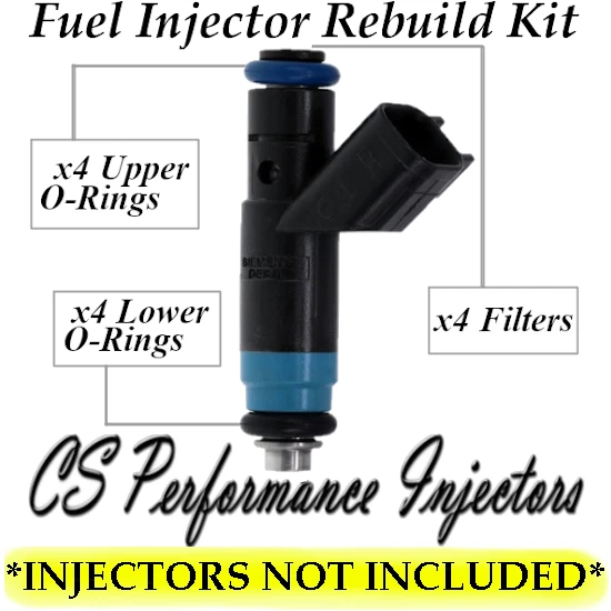 Carburante Iniettori Ricostruzione Kit Riparazione Per 17106121 93-94 Saturn SC2