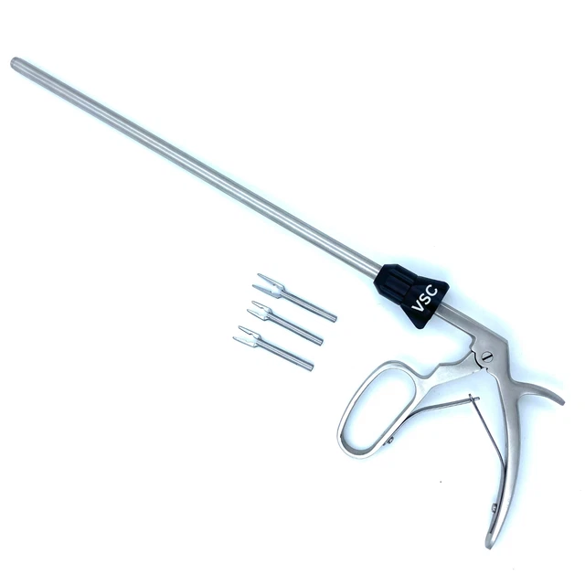 Morsetto Bulldog Laparoscopico 10mm ADDLER - Applicatore Da 12 Clip - Set Da 2 - Foto 4
