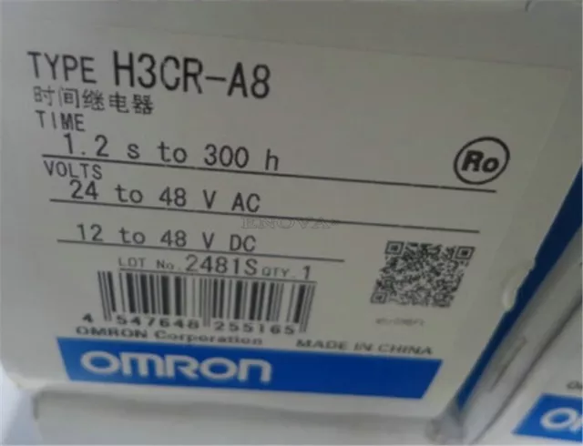 Omron H3CR-A8 H3CRA8 24-48VAC 12-48VDC Timer ay