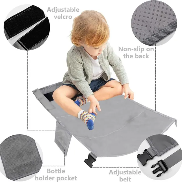 Portable Airplane Bed Inflatable Portable Toddler Seat Extender  Airplane
