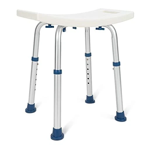 Shower Chair for Inside Shower, Shower Stool Adjustable Bath Seat,...