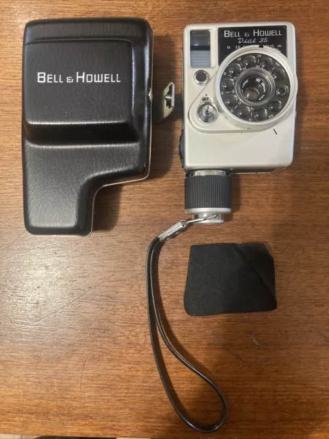 Bell & Howell Dial 35 Spring- Motor Film Advance 1/2-Frame Camera Mint Condition