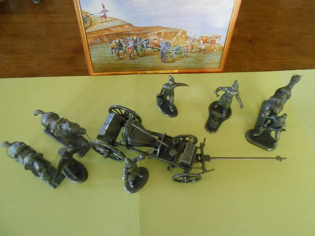 Figurine Cavalerie Tambour Artilleur MHSP Atlas Campagne Napoléon