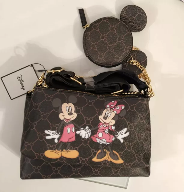 Disney Bolso Monedero y Neceser Mickey y Minnie