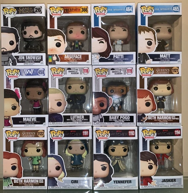 Pop! Bundle - TV: Witcher - Queens Gambit - Leftovers - Umbrella Academy