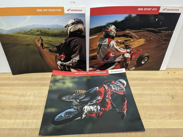 2006 Honda Motorcycle Dealer Brochures