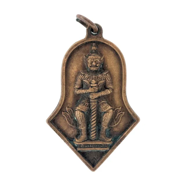 Thao Wessuwan Dieu géant Talisman Bouddha Thai Amulette Sacrée Magie Pendentif