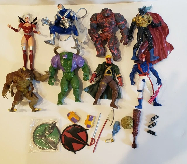 WILDCATS 1994 1995 Play Mates Action Figures Jim Lee Lot Wild Cats