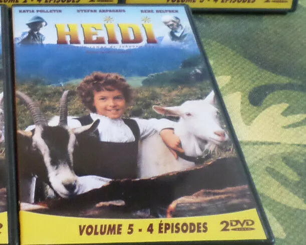 Dvd - Heidi Volume 5 / 4  Episodes / Edition 2 Dvd