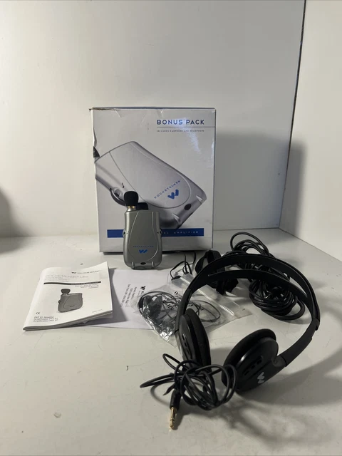William Sound PKT D1 Pockettalker Ultra con accesorios incl. funcionamiento probado