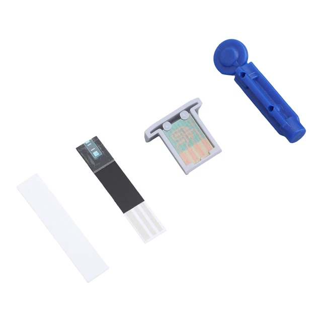 Kit monitor glucosio nel sangue 0,8 μl rilevamento carta di prova con grande memoria
