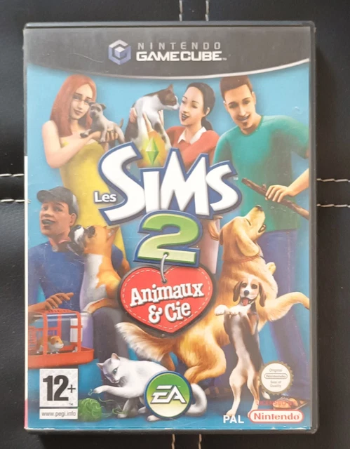 Jeu Nintendo GameCube Les Sims 2: Animaux et Cie PAL FR Très Bon Etat