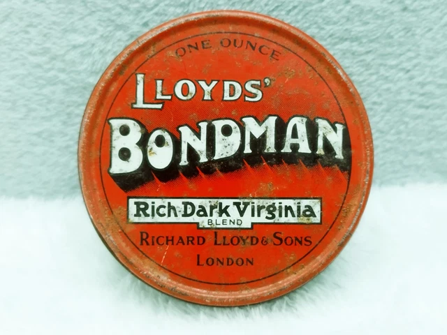 ⭐️ VINTAGE RICHARD LLOYD & SONS Skipper Brand Navy Cut TOBACCO TIN c 1920's  ⭐️ £14.99