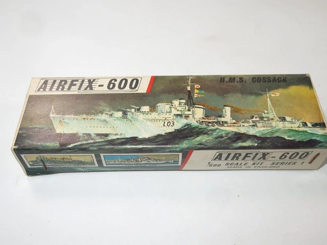 Maquette Airfix HMC Cossack à Monter - Échelle 1/600 - Modélisme Naval