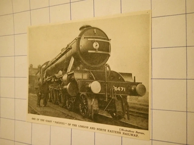 C 1933 a giant pacifics London north Eastern railway steam engine train ...