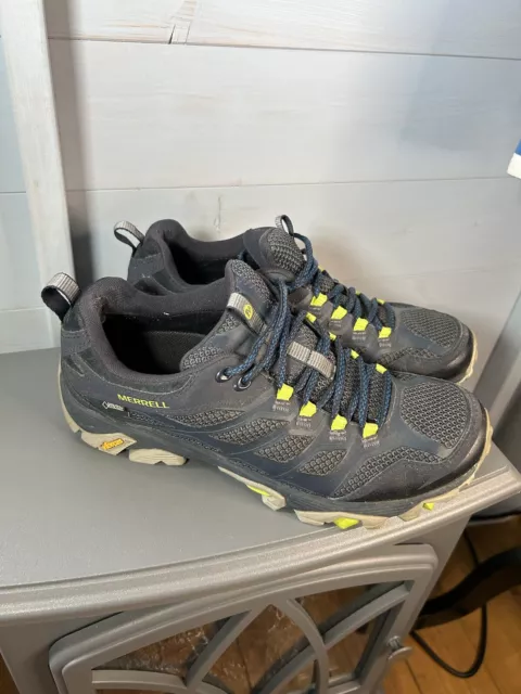 Merrell J35767 Moab FST 2 GTX Blue Trainers UK 7.5 Gore-Tex