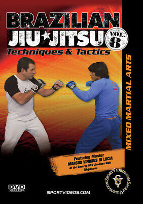 Brasiliano Jiu-Jitsu Tecniche E Tactics: Misto Arti Marziali, New DVD, Marcus V