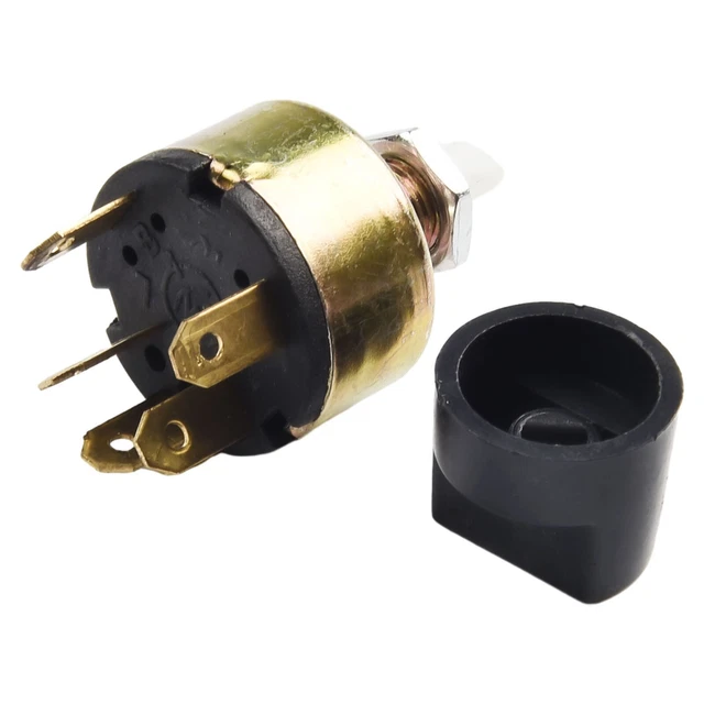 Interrupteur Coller Type Goutte D'Eau OFF/ON 12V/24V – Idéal DIY Voiture Pour LED, Feux Anti-brouillard, Barre Lumineuse