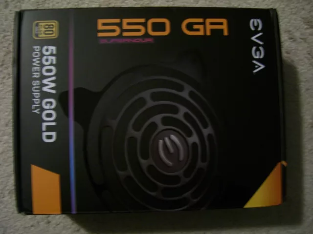 EVGA Gold 80+ 550W GA Supernova power supply (220GA0550X1)