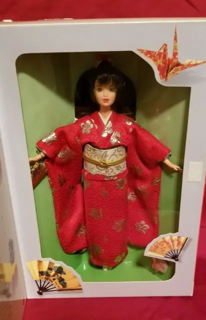 1995 Happy New Year Japanese Barbie Mattel # 14024 New In Box NRFB