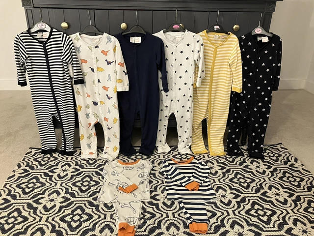Boys/Toddler PJs Bundle H&M & M&S Age 18- 24 Months