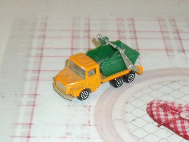 Majorette 222 – Camion Multi-benne Sous Blister Scellé – Neuf – Fabriqué En France