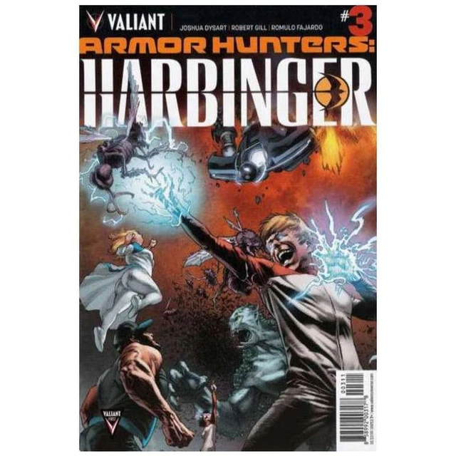 Armor Hunters: Harbinger #3 in Very Fine minus condition. Valiant comics [q|