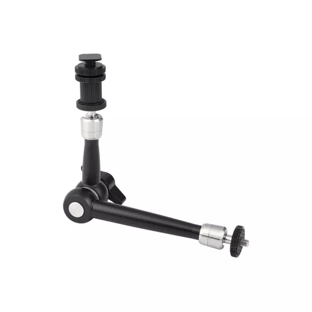 CAMVATE Heavy-duty 9'' Articulating Magic Arm w/ 1/4'' Male Threads & Shoe Mount