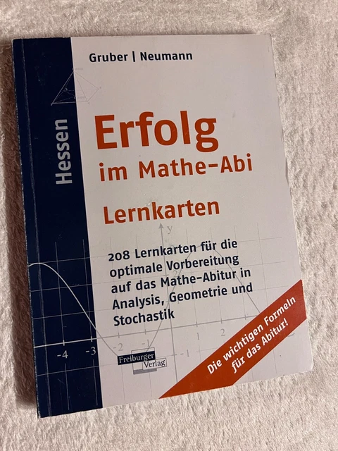 ERFOLG IM MATHE-ABI Lernkarten Hessen: 208 Lernkarten | 243 EUR 5,00