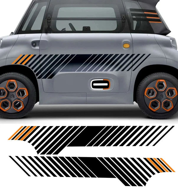 Kit 2 stickers damier RACING pour Renault CAPTUR