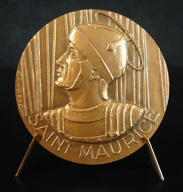 Médaille Bronze & 1972 & par Maurice Delannoy & France
