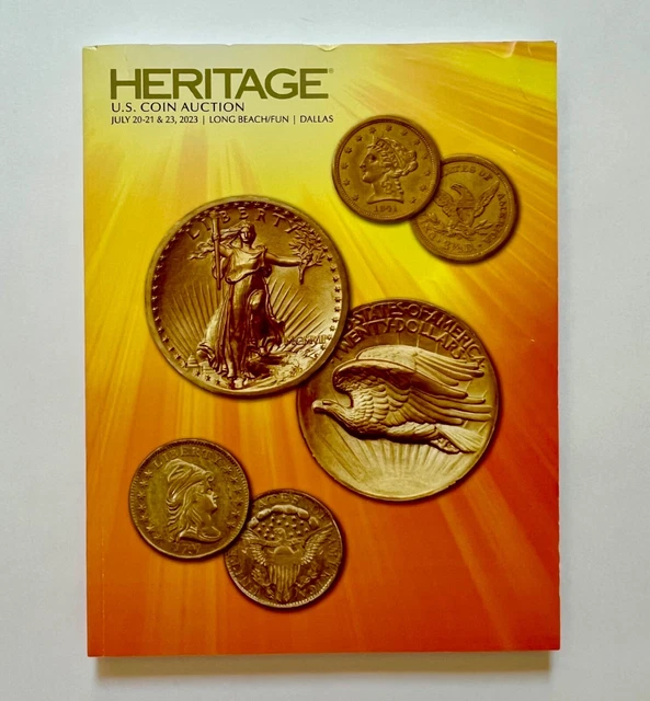 Heritage US Coin Auction Catalog July 2023  FUN Dallas Great Collections!  #1362