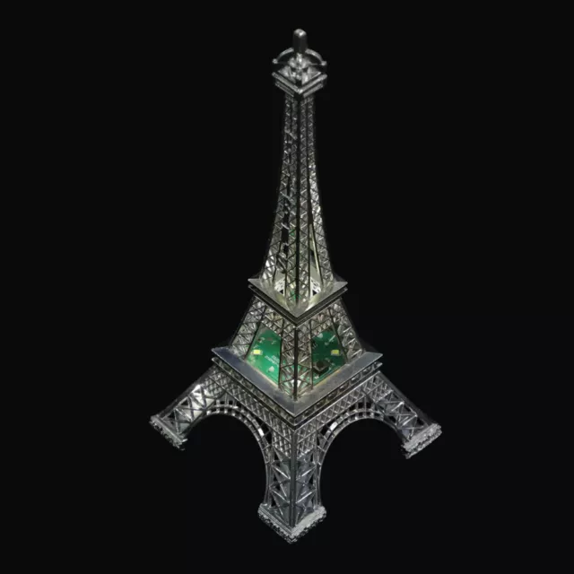 Zinc Alloy Eiffel Tower Travel Light up Architectural Sculpture