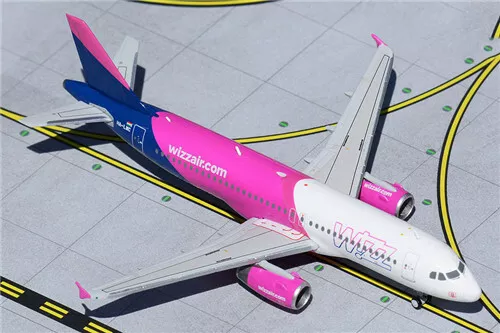 GeminiJets Wizz Air Airbus A320 HA-LWC  1/400 DIECAST Aircraft Pre-builded Model