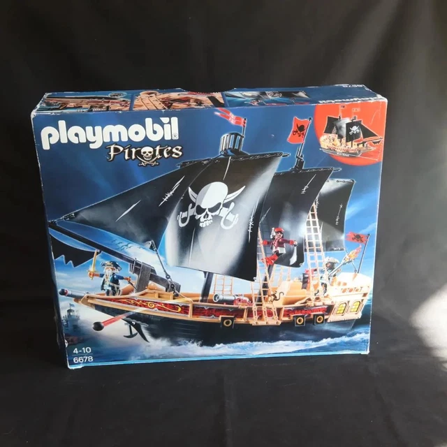 PLAYMOBIL 3053 3550 3750 ancien bateau pirate - pièces détachées